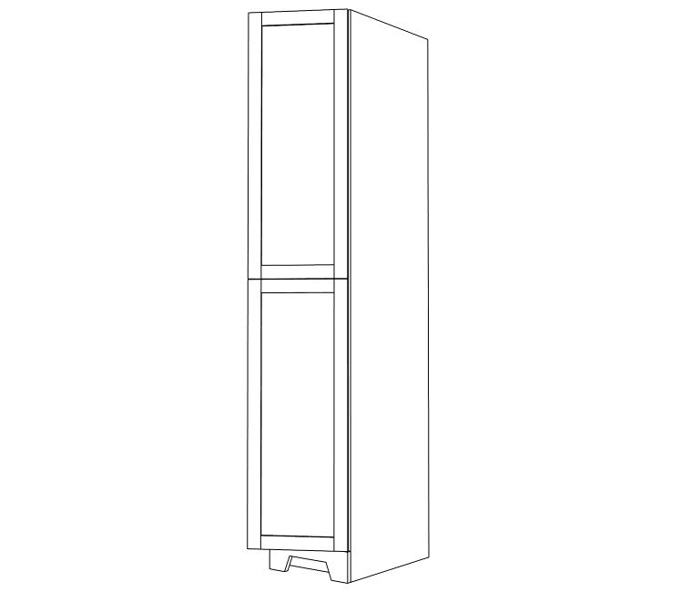 BRS-Bathroom Linen Tower - 15&quot; Right