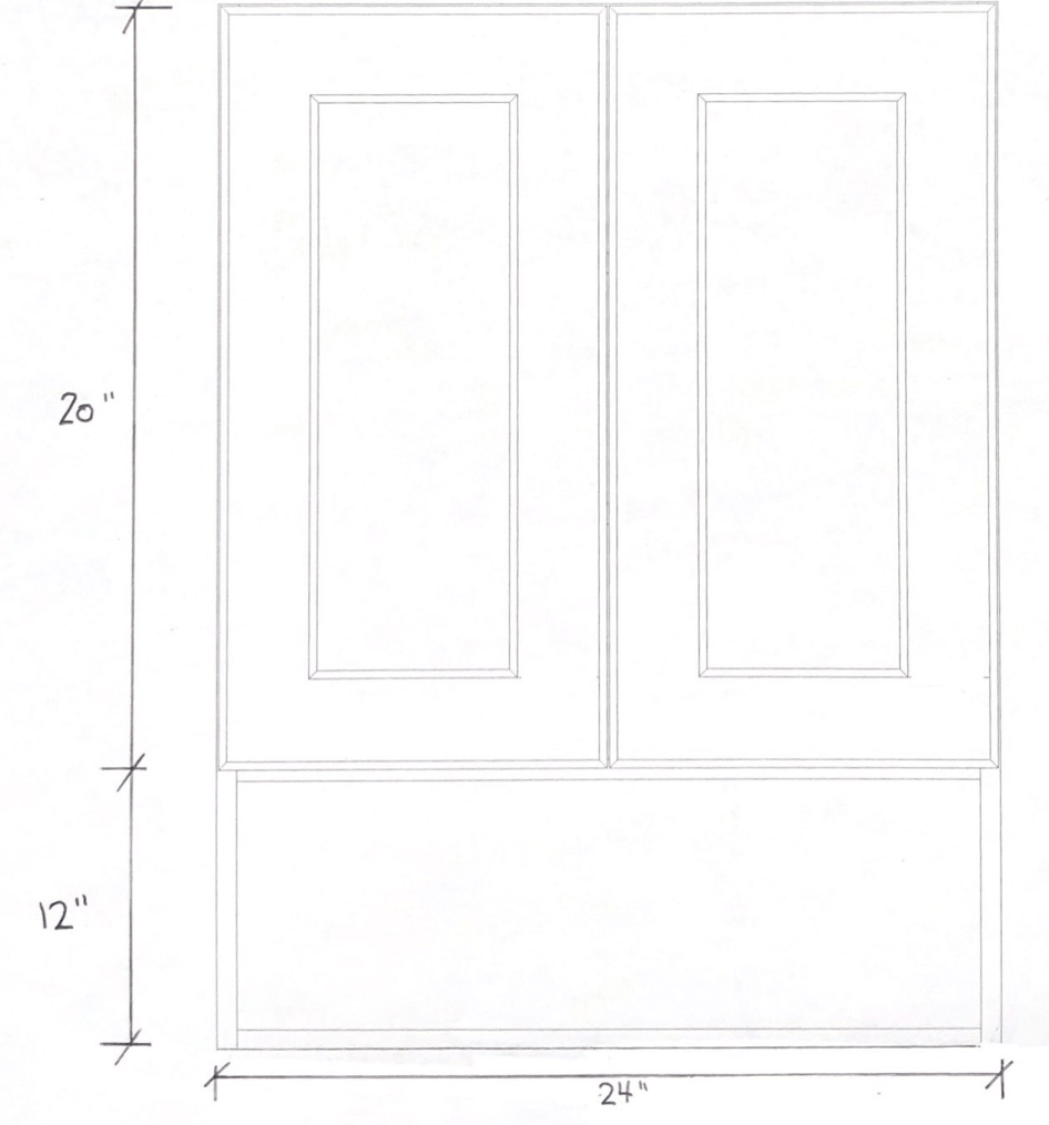 BBW-Bathroom Medicine Cabinet - 24&quot;