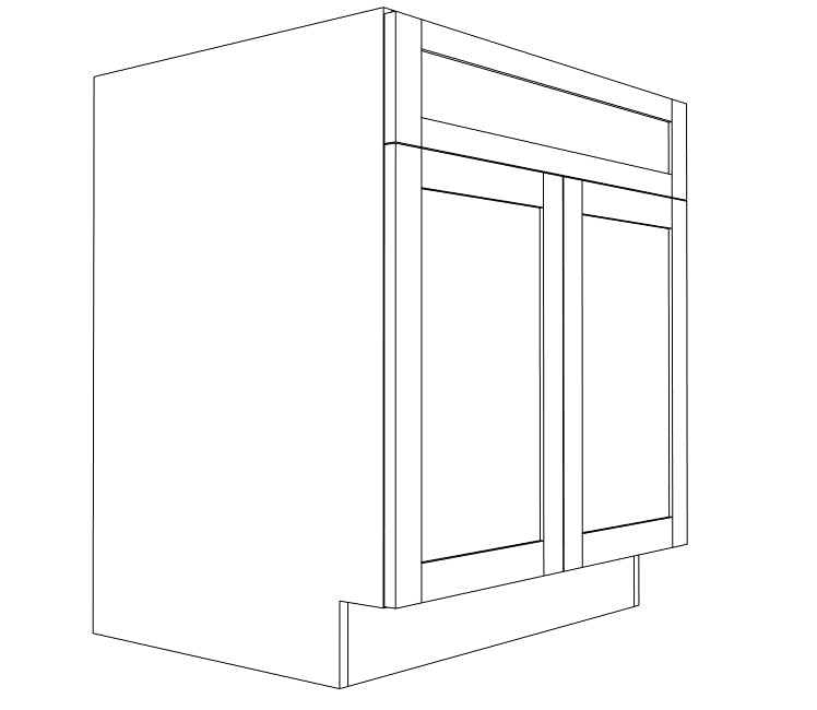 SSCG-Base Cabinet With 1 Drawer - 24&quot; - 30&quot; Wide
