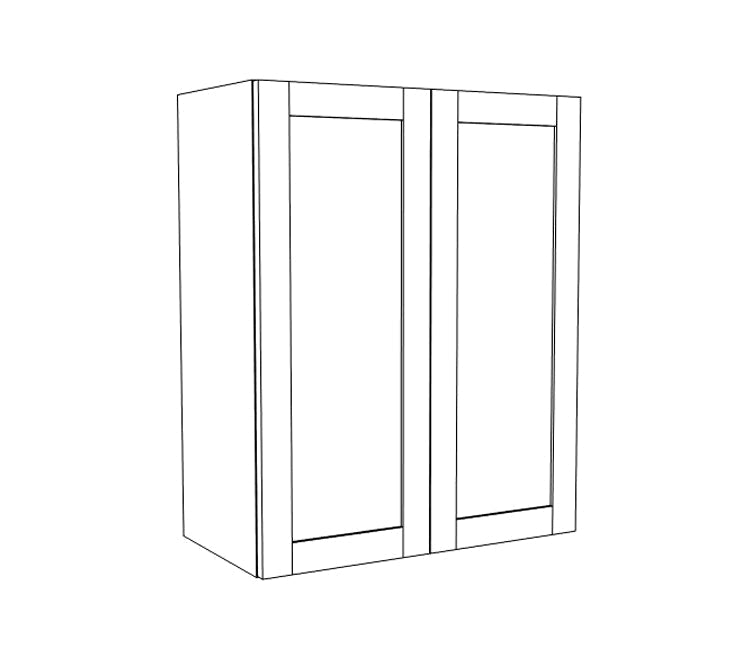 SSCG-Wall Cabinet - 2 Doors 36&quot; Height