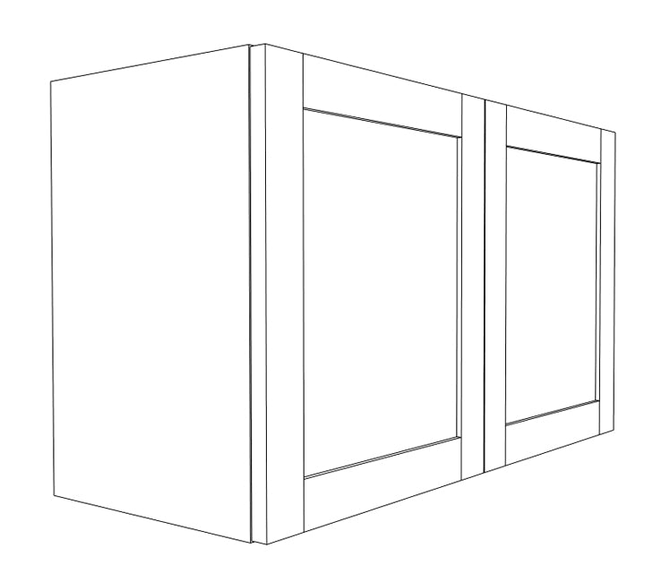 SSFG-Wall Cabinet - 2 Doors 18&quot; Height
