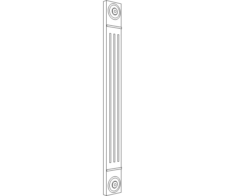 SSCG-Door Matched Filler - 3&quot; Wide